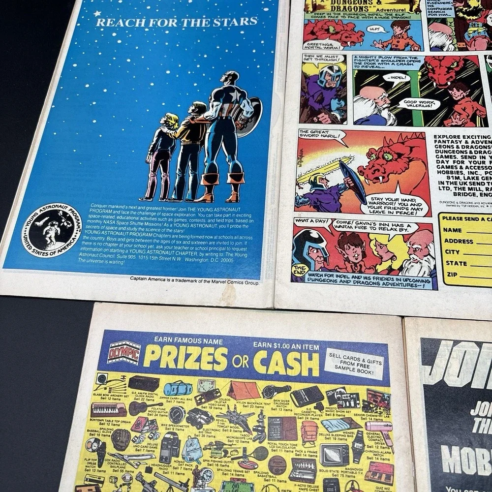 Lot of 5 Dazzler Comics Marvel 1980s Vintage Reader Copies Dazzler Solo Series
